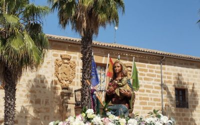 La Virgen de la Cabeza Peregrina se encuentra con los fieles de Jabalquinto