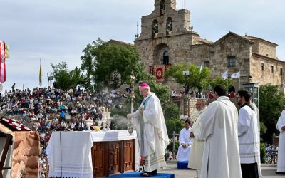 Miles de peregrinos participan en la Romería de la Virgen de la Cabeza, patrona de la Diócesis