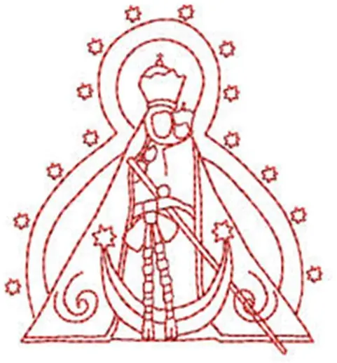 Emblema de la Virgen de la Cabeza por el Año Jubilar