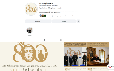 La Diócesis de Jaén pone en marcha los canales digitales del Año Jubilar diocesano de la Virgen de la Cabeza